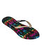 Mitsuko Women's Flip Flops Black