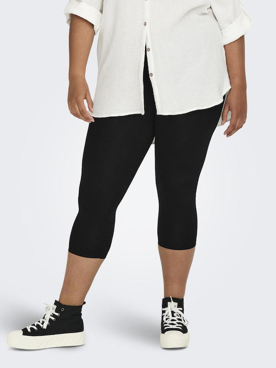 Only Frauen Capri Leggings Black