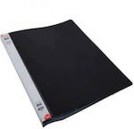 Νοκι Display Book for A4 Sheets Black