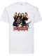 Fruit of the Loom Blackpink T-shirt Weiß Baumwolle
