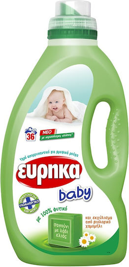 Ευρηκα Baby Βρεφικό Υγρό Απορρυπαντικό για Ευαίσθητα Ρούχα 1.8lt