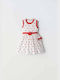 Red polka dot dress 242201 - Ebita