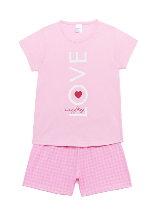 Pretty Baby Pijama pentru copii De vară De bumbac ROZ