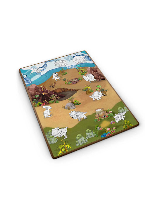 Ricokids Kinder Teppich Grün 120x90cm