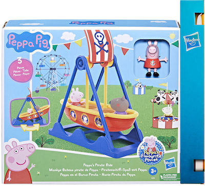 Hasbro Peppa Pig Peppas Pirate Ride Με Λαμπάδα(f6296)