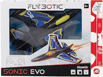 Παιχνιδολαμπάδα Flybotic Sonic Evo Τηλεκατευθυνόμενο Αεροπλάνο Μπλε για 8+ Ετών