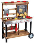 368149 Wooden Barbecue Kitchen