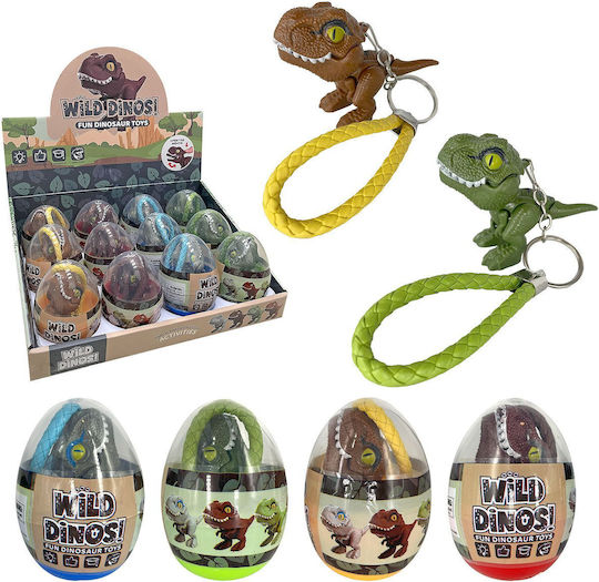 HOMie HOMie Miniatur-Spaßspielzeug Ei mit Dinosaurier 9cm (null)