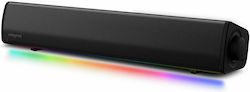 Creative Sound Blaster GS3 2.0 Wireless Speakers with RGB and Bluetooth 24W Black