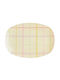 Rice Servierplatte Oval Kunststoff Bunt 23x16cm 1Stück