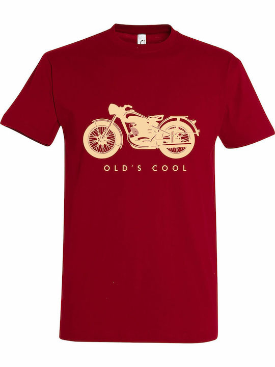 Old Is Cool Herren Shirt Rot