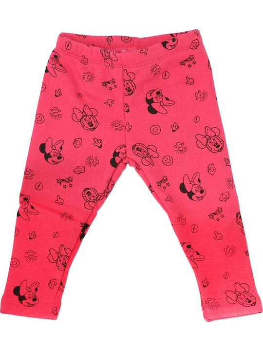 Παιδικό Κολάν Μακρύ Ροζ-Κοραλι Minnie Mouse