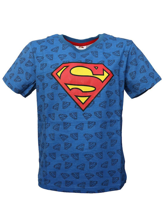 Dc Comics Kids T-shirt Blue