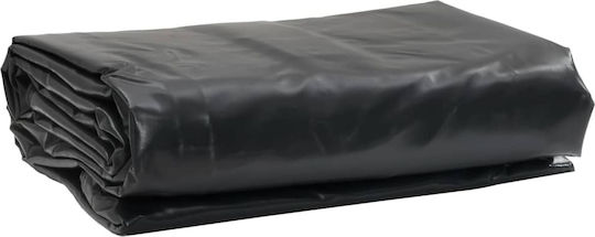 vidaXL Waterproof Tarpaulin 600gr/m² 8x5m. Heavy Duty Black