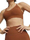 Women's Sports Bra without Padding Brown