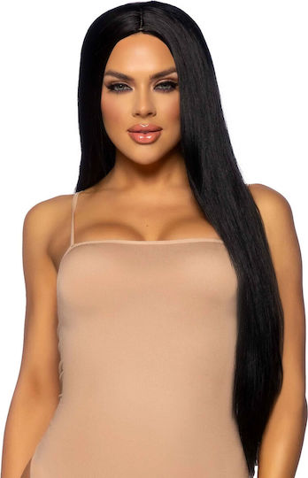 Μακριά Μελαχρινή Περούκα - Leg Avenue Long Straight Wig Black