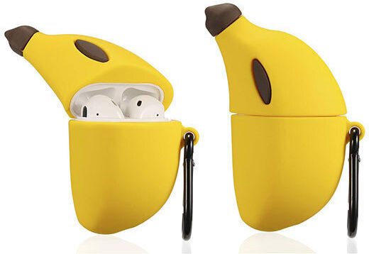 Banana Θήκη Σιλικόνης σε Κίτρινο χρώμα για Apple AirPods 3