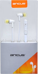 Ancus 12304 Безжични Стерео с жак 3.5mm Бял Ancus 12304 Безжични Стерео с жак 3.5mm Бял