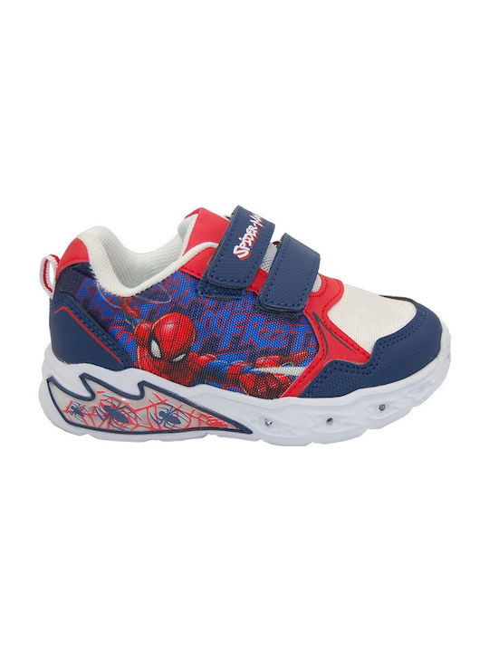 Disney Kids Sneakers with Scratch & Lights Blue