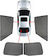 CarShades Κουρτινάκια Αυτοκινήτου για Skoda Fabia Πεντάπορτο (5D) 4τμχ