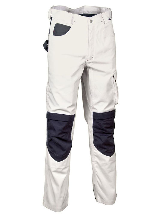 Cofra Salisbourg Work Trousers White