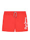 Pepe Jeans Kids Swimwear Swim Shorts Burgundy