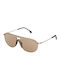 Lozza Men's Sunglasses with Gold Metal Frame and Gold Lens