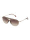 Lozza Men's Sunglasses with Gold Metal Frame and Gold Lens