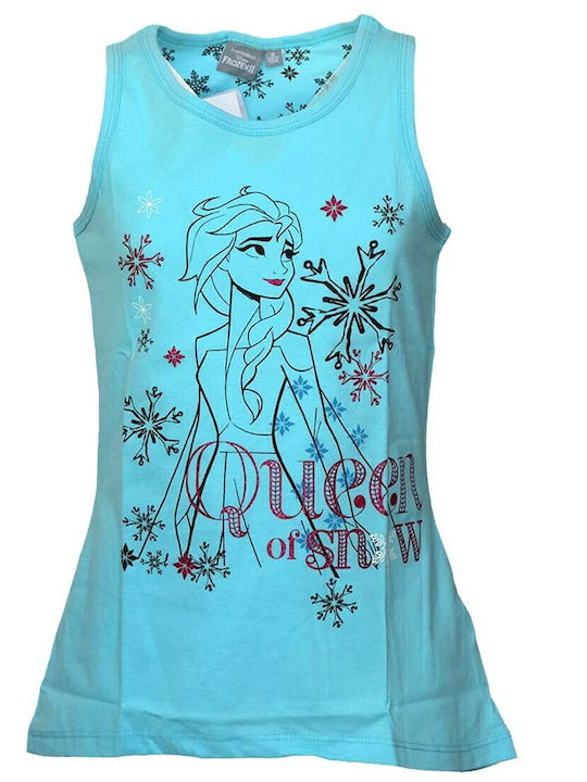 Disney Kids Blouse Sleeveless Light Blue