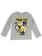 Minions Kids Blouse Long Sleeve grey