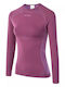 Hi-Tec Damen Thermo Langarmshirt Kompression Lila