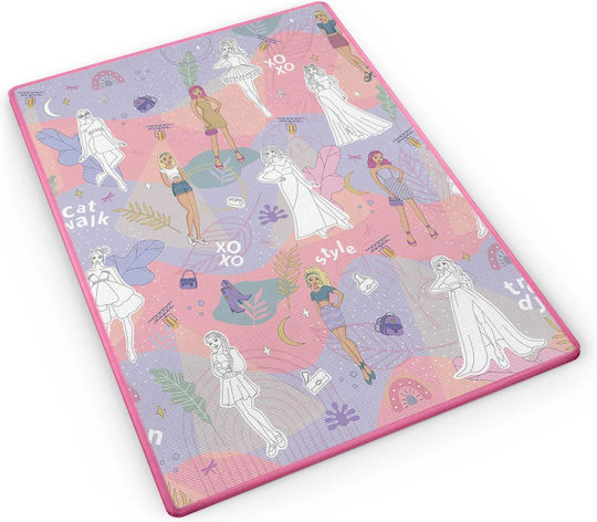 Ricokids Παιδικό Χαλί Ροζ 120x90cm