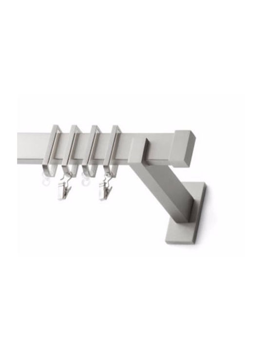 Șine pentru perdele Inox An.moris Flat Dimensions (200cm), Proprietăți (simple)