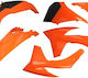 Set de Piese din Plastic pentru Motocicletă Portocaliu 1buc