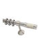 Guy Laroche Metallisch Vorhangstange Scandalo Doppel mit Schiene Φ25mm 160cm Silber
