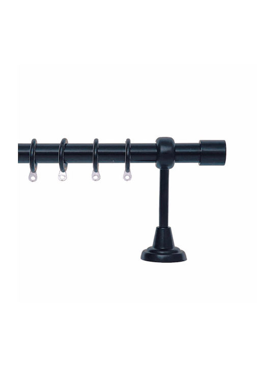Import Hellas Metallic Curtain Pole Cap Double ...