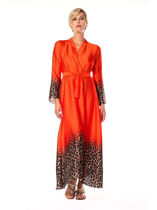 Acquadicocco Feminin Kimono de Plajă Orange