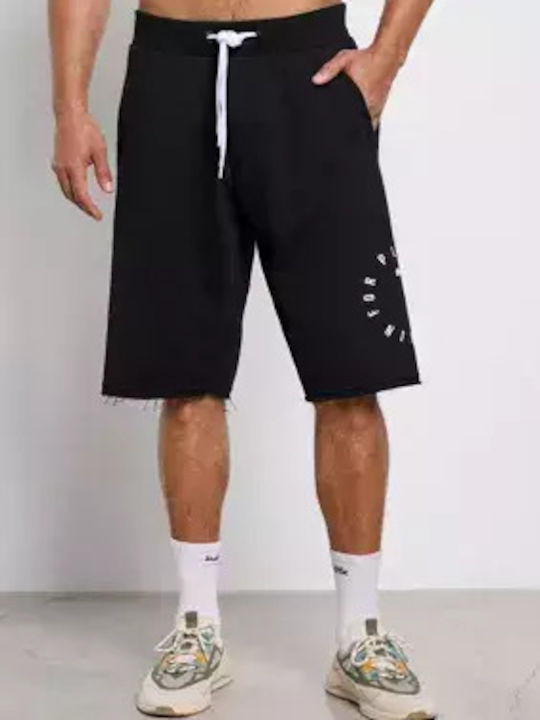 BodyTalk Pantaloni scurți sport bărbați BLACK