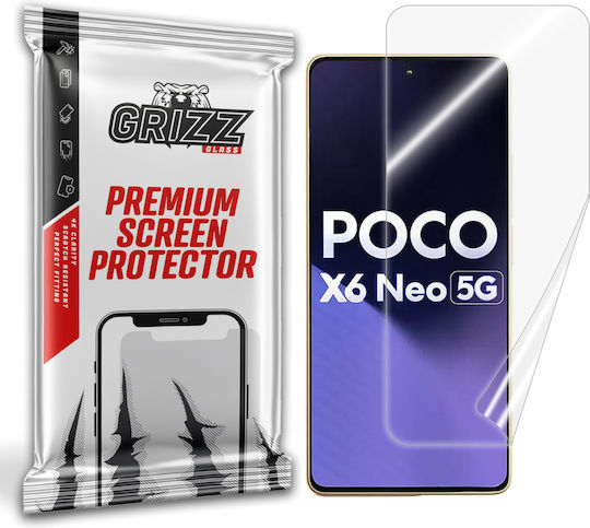GrizzGlass Ceramicfilm Ceramic Screen Protector (Poco X6 Neo)