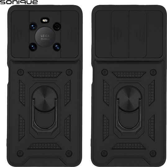 Sonique Back Cover Σιλικόνης / Πλαστικό Μαύρο (Huawei Mate 40 Pro)