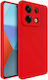 Soft Back Cover Σιλικόνης 2mm Κόκκινο (Poco X6 Pro)