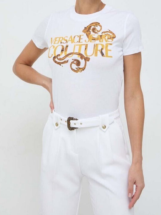Versace Γυναικείο T-shirt Λευκό