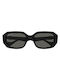 Gucci Γυναικεία Γυαλιά Ηλίου με Μαύρο Κοκκάλινο Σκελετό και Μαύρο Φακό GG1535S 001