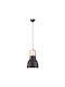 ArteLibre Deni Pendant Light Black