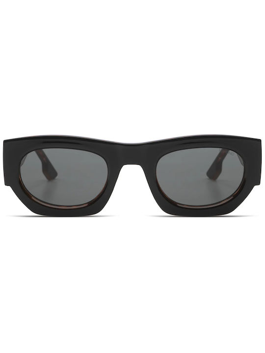 Komono Alpha Women's Sunglasses with Black Tartaruga Plastic Frame KOM-S9350