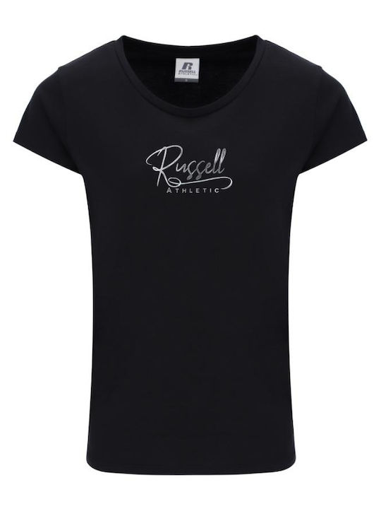 Russell Athletic Femeie Tricou Black