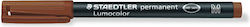 Staedtler Permanent Marker Brown