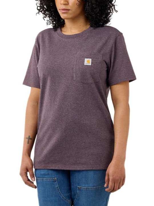 Carhartt Women's T-shirt Blackberry Heather
