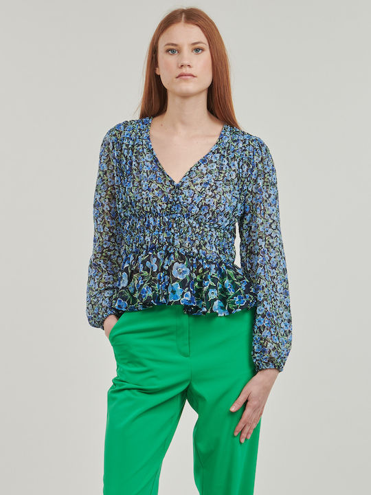 Desigual Women's Blouse Blue