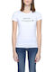 Armani Exchange Femeie Tricou Alb